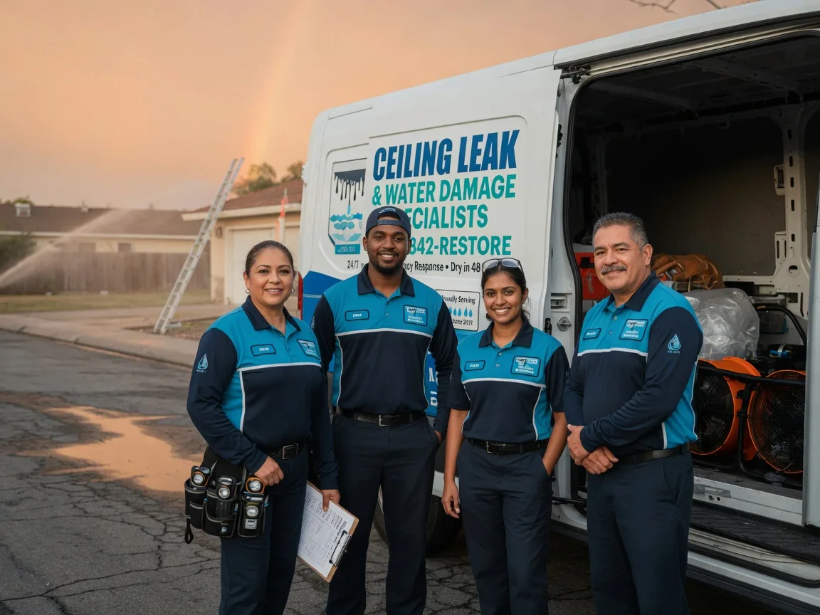 Ceiling Leak Cleanup company in Erick, OK